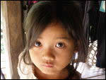 Akha child, Kengtung, Shan State
