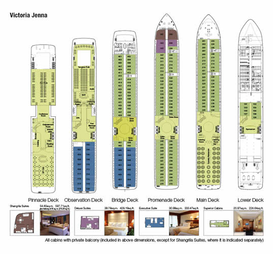 Victoria Jenna Deck Plan