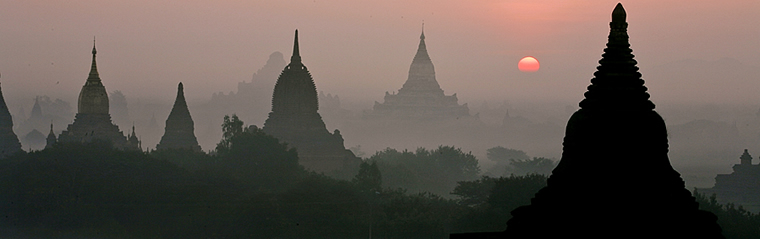 Sunset in Bagan