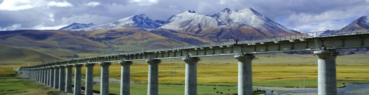 Rail line across Roof of the World is a marvel of modern engineering