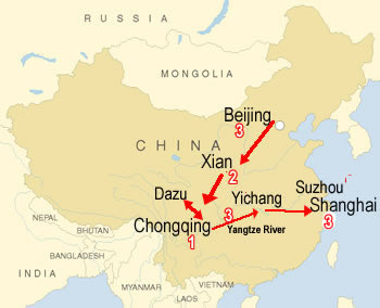 Route map _bestofchina